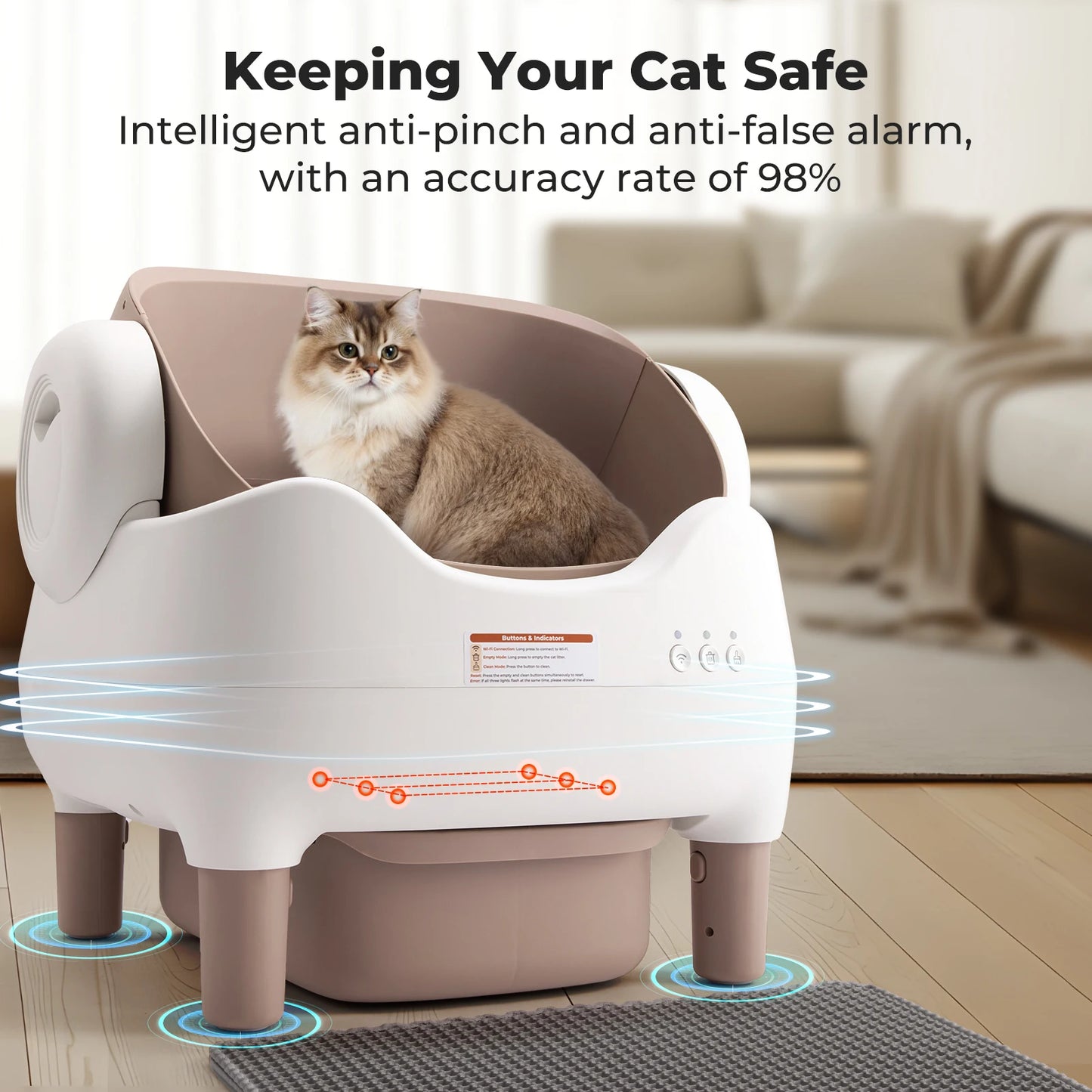 Automatic Self-Cleaning Cat Litter Box™