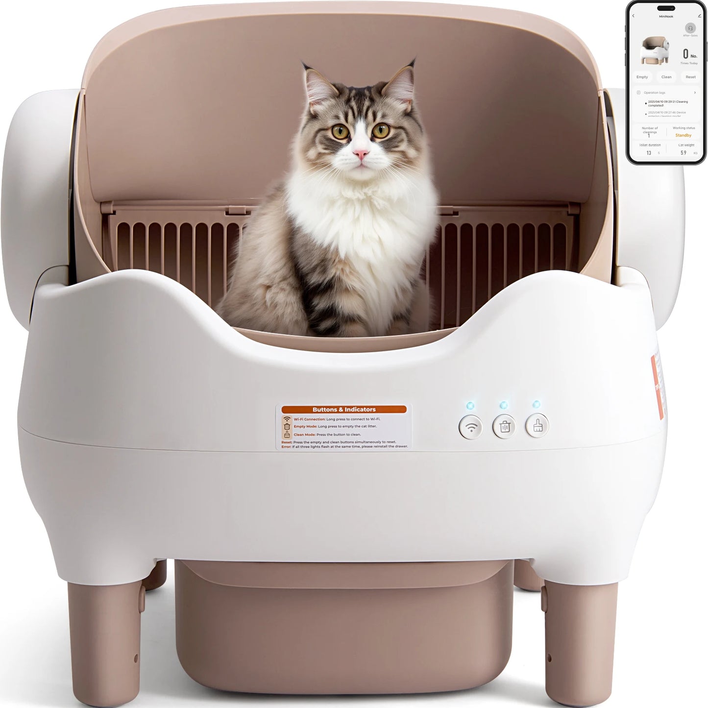 Automatic Self-Cleaning Cat Litter Box™